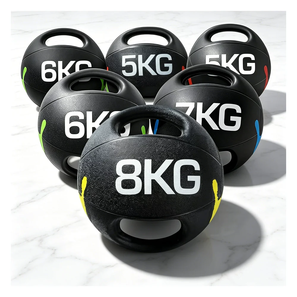 Dual-Grip Medicine Balls