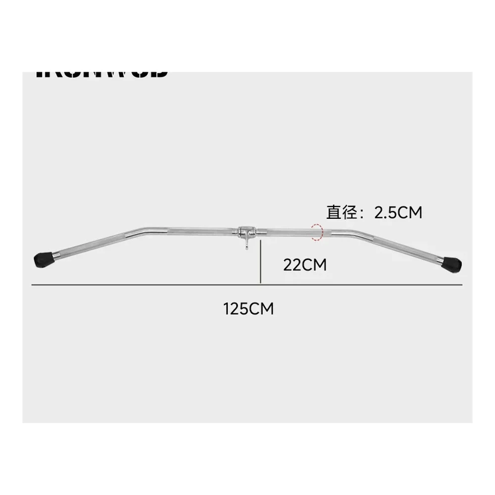 IRONWOD Wide Lat Pulldown Bar (125 cm)
