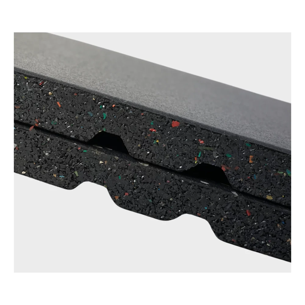 IRONWOD Eco Rubber Tile (Black)