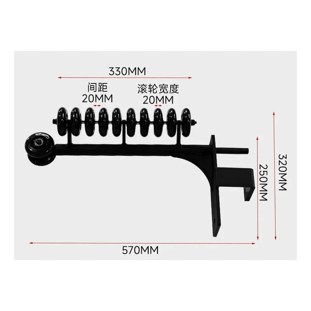 IRONWOD Fascia Roller Attachment