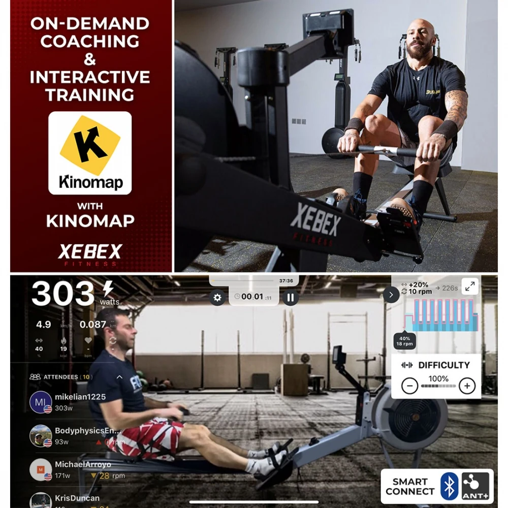 XEBEX Air Rower 2.0 - detail view