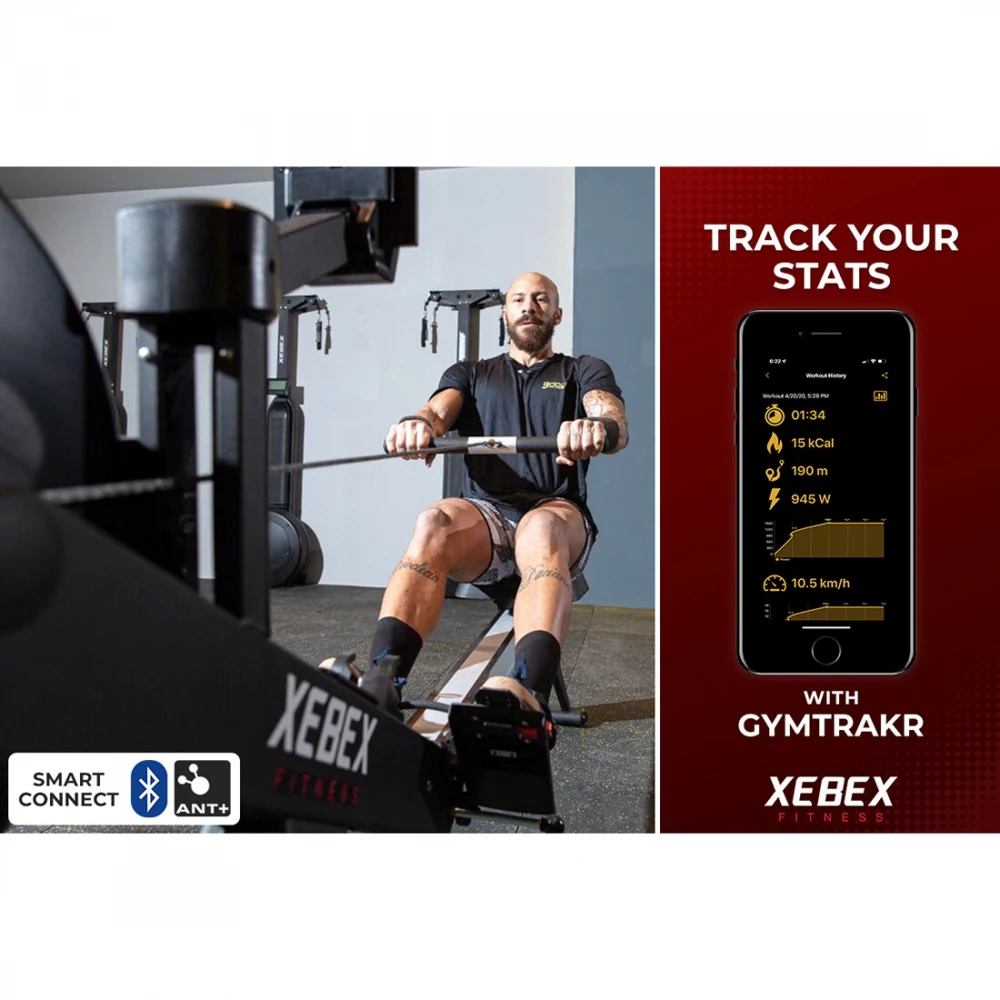 XEBEX Air Rower 2.0 - detail view