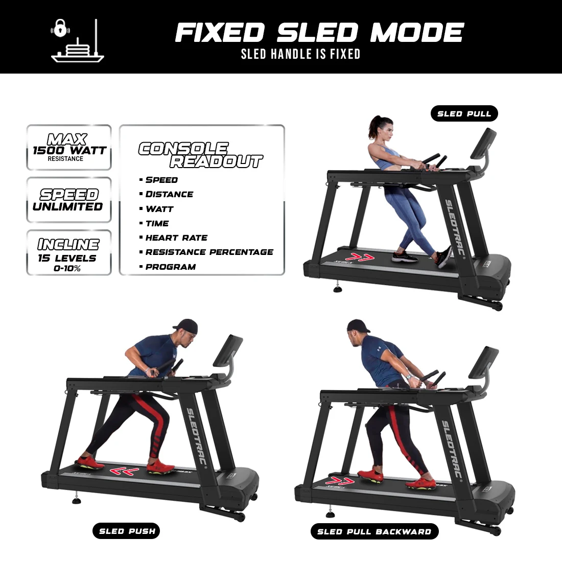 XEBEX SledTrac 6000 - detail view